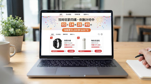 限時狂歡閃購與特惠倒數