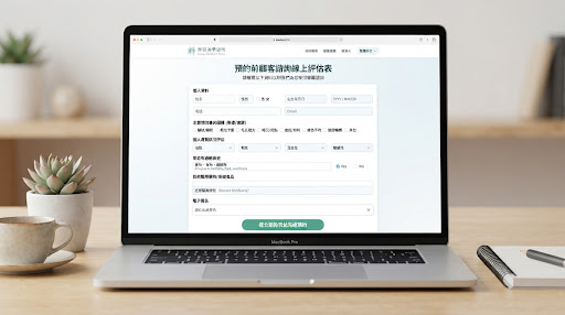 顧客諮詢線上評估表