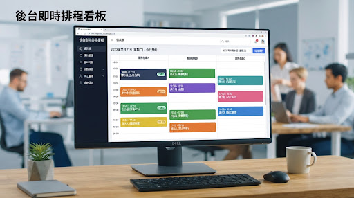 後台即時排程看板