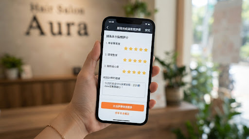 服務完成滿意度評價