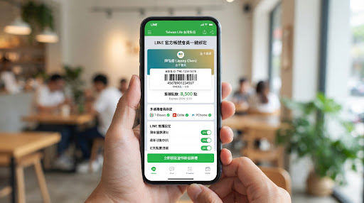 社群 LINE 官方帳號會員一鍵綁定