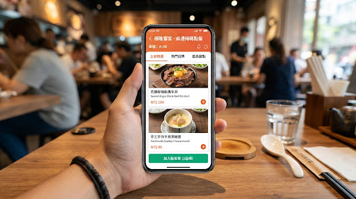 桌邊 QR Code 掃碼點餐首頁